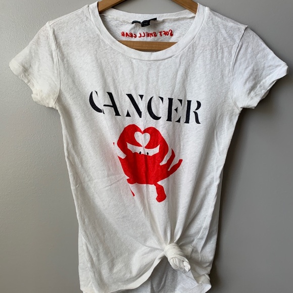 J. Crew Tops - J crew horoscope tee Cancer size xxs